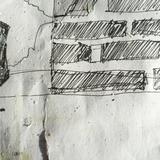 Sketch for 'Larry and a Fish Knife'