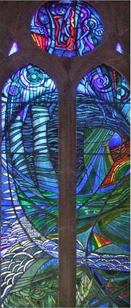 Norman Nicholson Memorial Window  - Detail