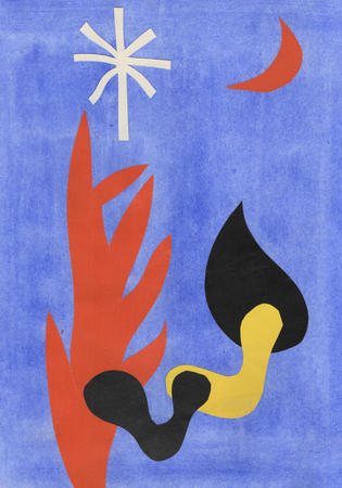 Fly page from The Miro Murder Mystery