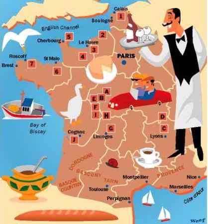 Map of France