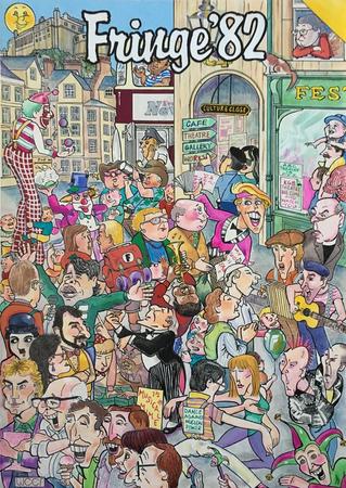 Edinburgh Festival Fringe programme cover for 1982