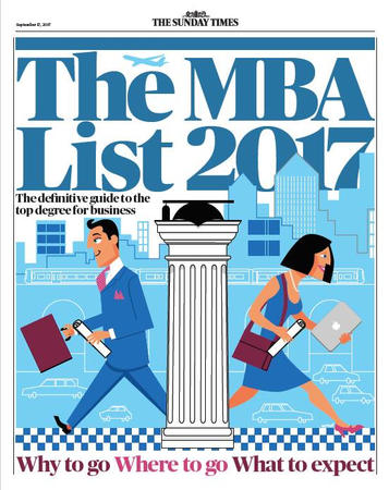 MBA cover for The Sunday Times