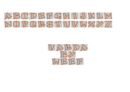 Varda typeface