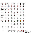 Miro typeface