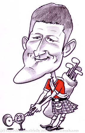 Groom Caricature