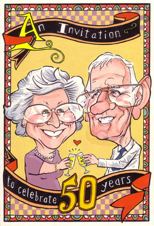 Anniversary invitation