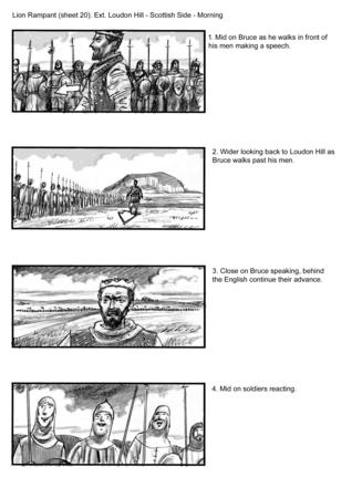 Outlaw King battle of Loudoun Hill, sheet 20