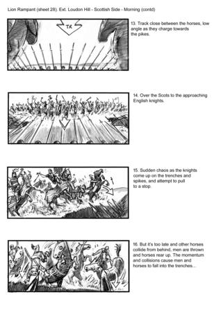 Outlaw King, battle of Loudoun Hill, sheet 28