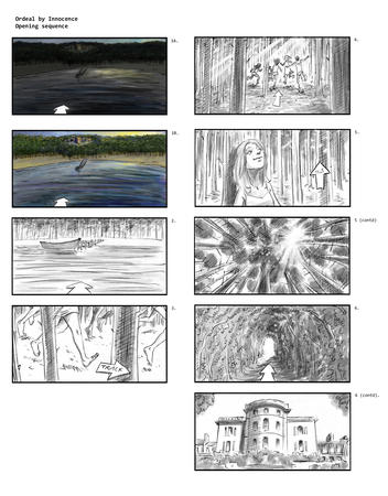 Ordeal By Innocence, opening sequence