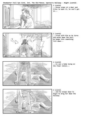 Deadwater Fell, episode 1, scene 41, sheet 2