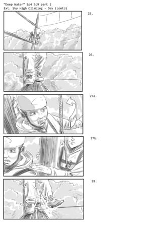 Deep Water, episode 4, scene 9, sheet 3