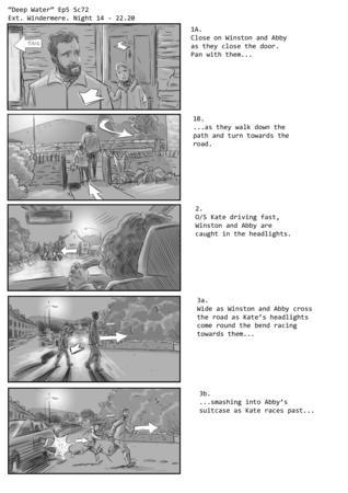 Deep Water, episode 5, scene 72, sheet 1