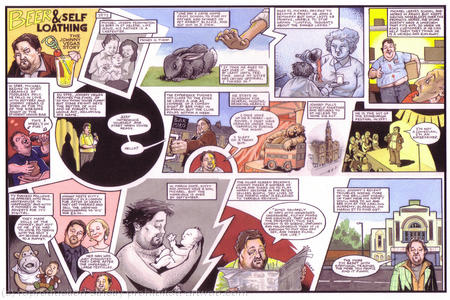 Johnny Vegas comic strip biography