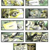Anti-drug campaign storyboard