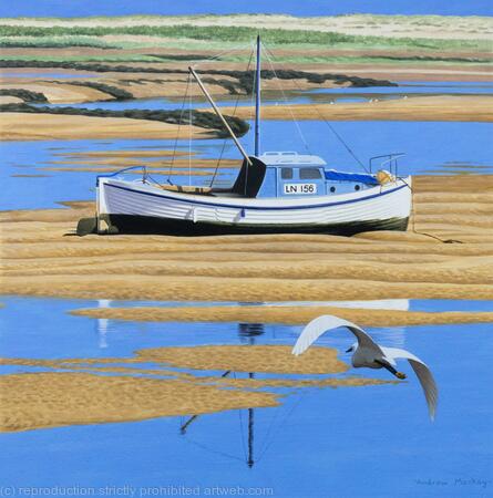 Burnham Overy Little Egret