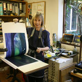 printing Listening pond