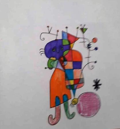 The Bird - after Miro 3 