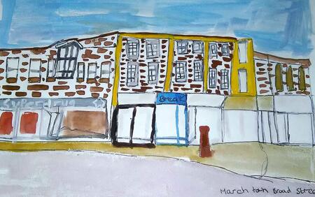 Fenland view - High Street March 