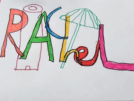 Rachel (Michael Craig Martin inspired) 