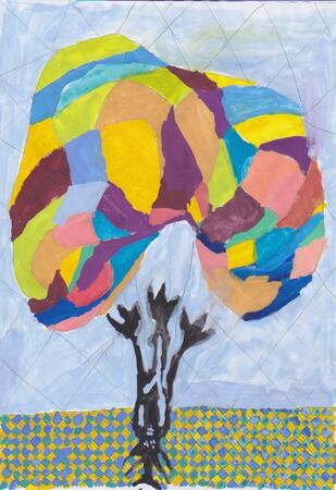 Going Up after Yinka Shonibare