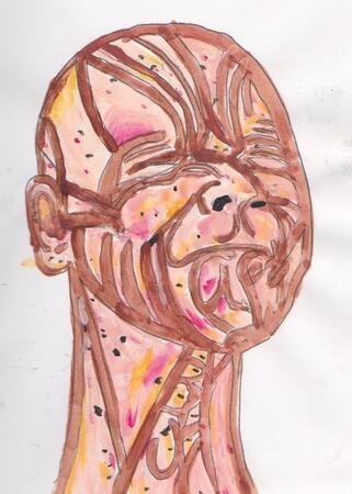 Face Of Man after Tony Bevan