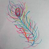 Feather Movement in colour 