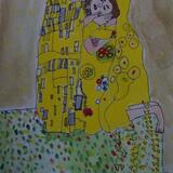 The Kiss- after Klimt 2019