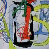 Paradise in 3 D - Michael Craig Martin  Inspired 