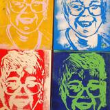 Pop Art Project 2019-self portraits 20016 