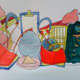 Michael Craig Martin Inspired 