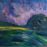 Dawn at Maybury State Park  