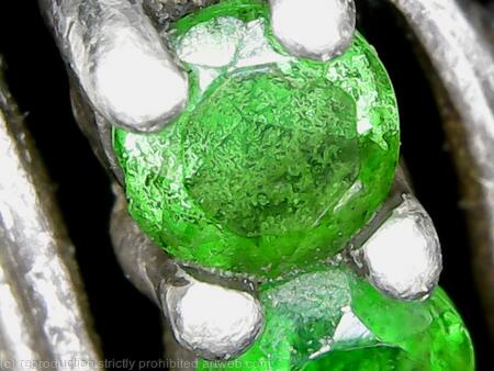 Created Emerald Ring Close