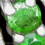 Created Emerald Ring Close