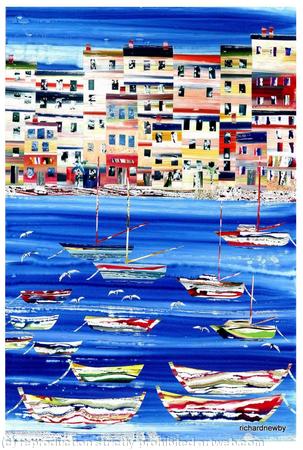 Waterfront with Boats