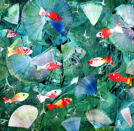 Shells and Fish (print)