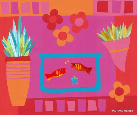 Flowers and Fish (original)