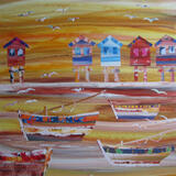 Beach Huts and Boats
