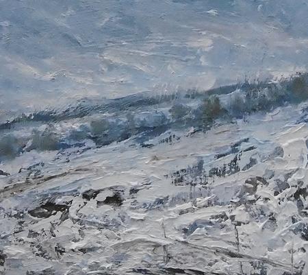 Ploughed Field, Heavy Snow