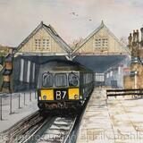 Last train from Richmond (thank you Mr Beeching) Limited Edition Print A3