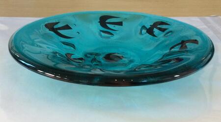 Spiral of birds shallow dish....another view 