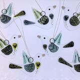 Decorative flying birds