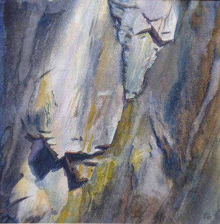 Shaft of sunlight study