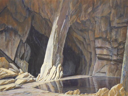 Cathedral Quarry, main chamber