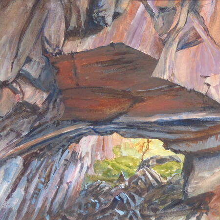 Quarry arch, Borrowdale