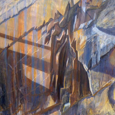 Tranearth Quarry, shadows