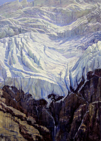 Icefall, Joffre glacier