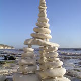 Pebble tower