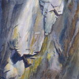 Shaft of sunlight study