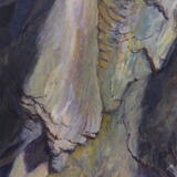 Shaft of sunlight, Cathedral Quarry