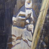 Sunlit corner, Cathedral Quarry (large version)